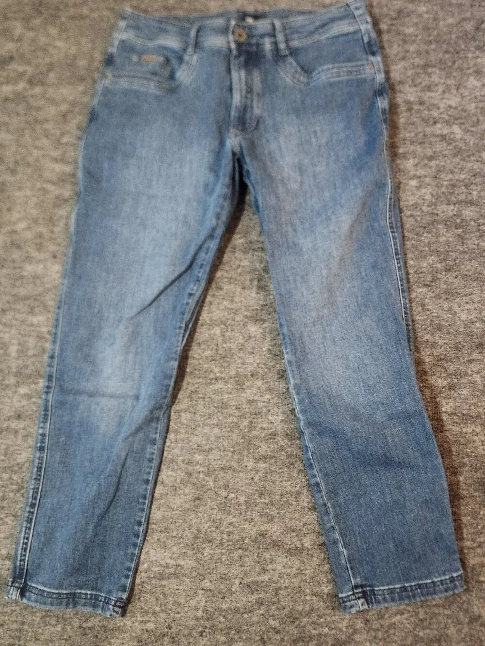 KUHL Men's Size 34x30 Blue Indigo Dye Stretch Performance Denim Jeans